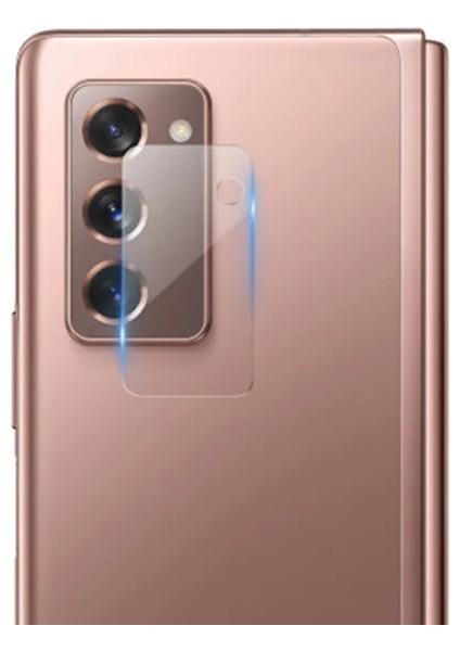 Ally Sm Galaxy Z Fold 2 Tempered Cam Kamera KORUYUCU-(1903) - NX4450-2443