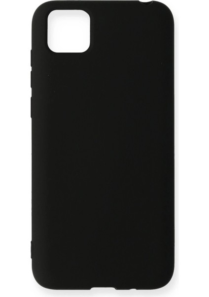 Huawei Y5P Kılıf Nano Içi Kadife Silikon - Siyah - NX5949-4577