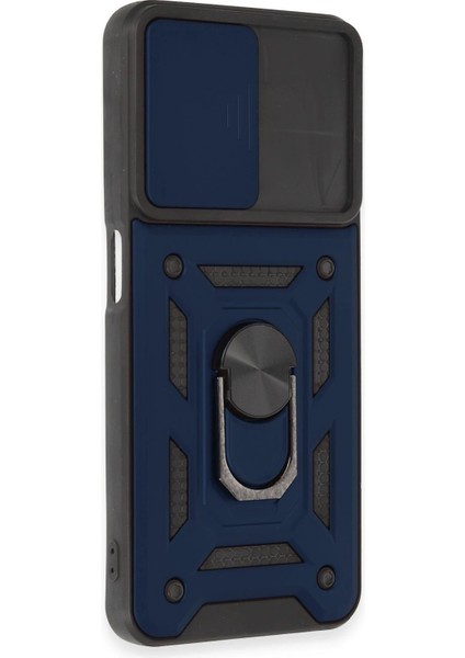 Realme C35 Kılıf Pars Lens Yüzüklü Silikon - Lacivert - NX7865-8993 fiyatları