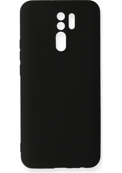 Xiaomi Redmi 9 Kılıf Nano Içi Kadife Silikon - Siyah - NX6598-5142