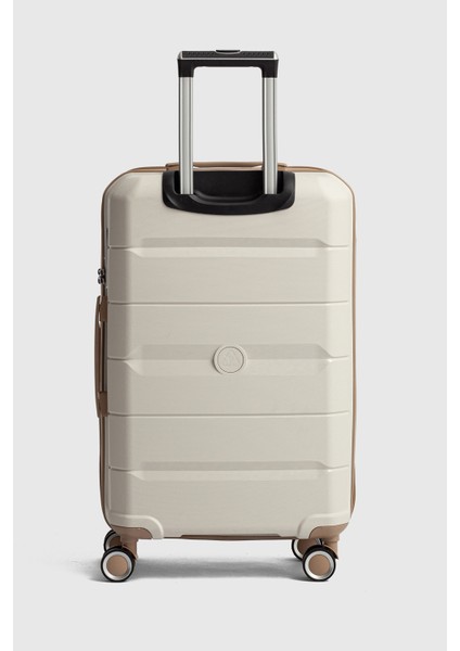 My-Pp Tekerlekli Orta Makyaj Polipropilen Süper Esnek Kırılmaz Tekerlekli Valiz Bavul Seyaha Valiz Seti modelleri