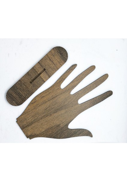 El Motifli Lazer Kesim El Formu Takı Standı Yüzük Bilezik Bileklik ve Küpe Tutucu Dekoratif Aksesuar modelleri