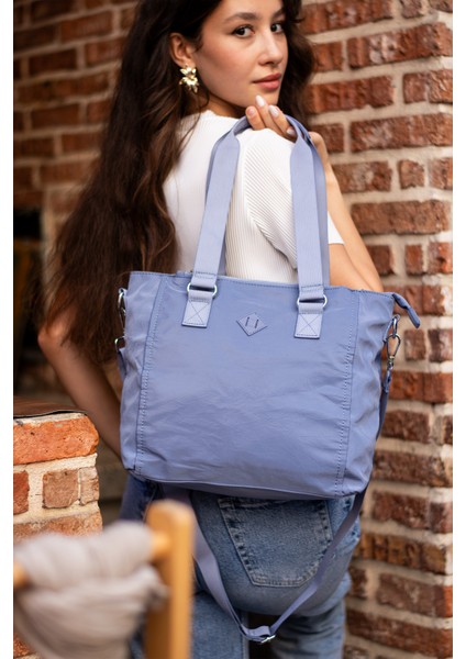 Sn 4012 Suya Dayanıklı Çok Bölmeli Krinkıl Çanta Kol Çantası Omuz modelleri