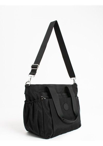 Sn 4017 Suya Dayanıklı Çok Bölmeli Krinkıl Çanta Kol Çantası Omuz fırsatları