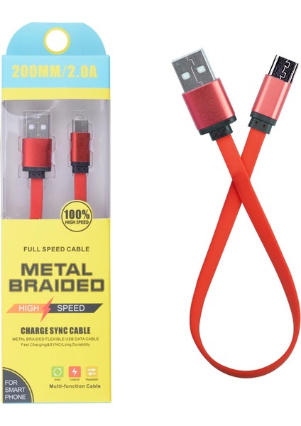 Android Micro 2A 20MM Kısa Yumuşak Dokulu Renkli USB KABLO-(1903) - NX2296-5389 fırsatları