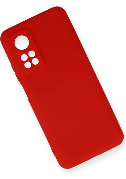 Xiaomi Mi 10T Kılıf Nano Içi Kadife Silikon - Kırmızı - NX3943-5743 modelleri
