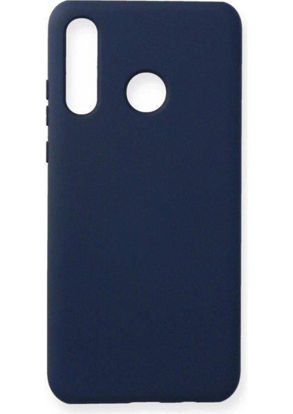 Huawei P30 Lite Kılıf Nano Içi Kadife Silikon - Lacivert - NX8616-9482