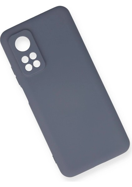 Xiaomi Mi 10T Kılıf Nano Içi Kadife Silikon - Gri - NX1009-6715 modelleri