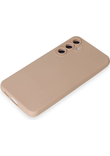 Samsung Galaxy S24 Kılıf Nano Içi Kadife Silikon - Pudra - NX6284-2711 fırsatları