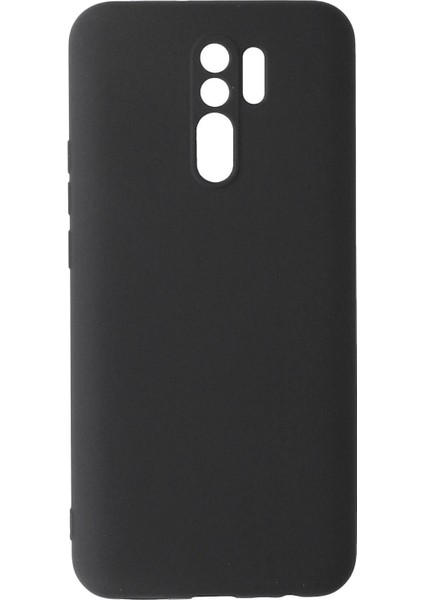 Xiaomi Redmi 9 Kılıf Nano Içi Kadife Silikon - Gri - NX8928-4194