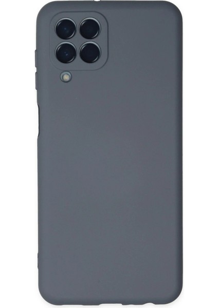 Samsung Galaxy M33 Kılıf Nano Içi Kadife Silikon - Gri - NX4716-6322