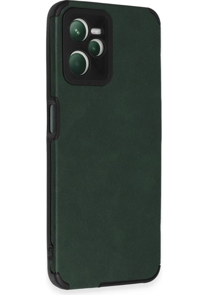 Realme C35 Kılıf Loop Deri Silikon - Yeşil - NX1945-9271 fiyatları