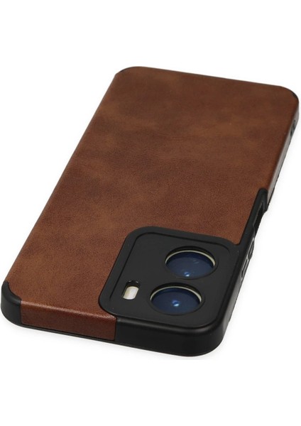 Vivo Y16 Kılıf Loop Deri Silikon - Kahverengi - NX6653-6042 fırsatları