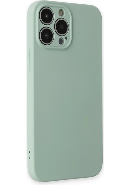 iPhone 13 Pro Max Kılıf Nano Içi Kadife Silikon - Su Yeşili - NX4145-1807 fiyatları
