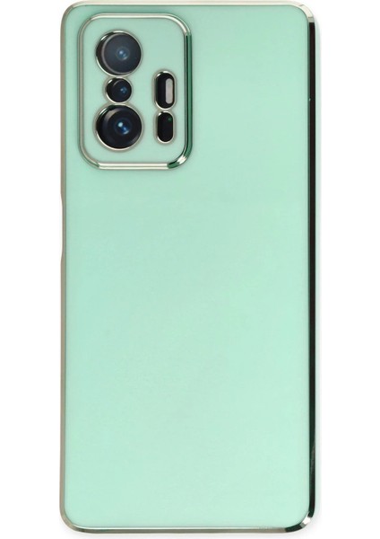 Xiaomi Mi 11T Pro Kılıf Volet Silikon - Açık Yeşil - NX3751-3014