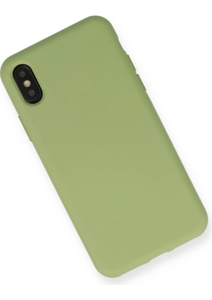 iPhone Xs Max Kılıf Nano Içi Kadife Silikon - Yeşil - NX4601-8032 fiyatları