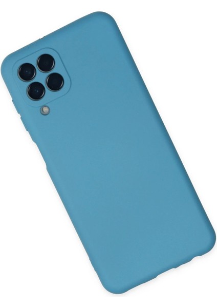 Samsung Galaxy M33 Kılıf Nano Içi Kadife Silikon - Mavi - NX6361-1187 fiyatları