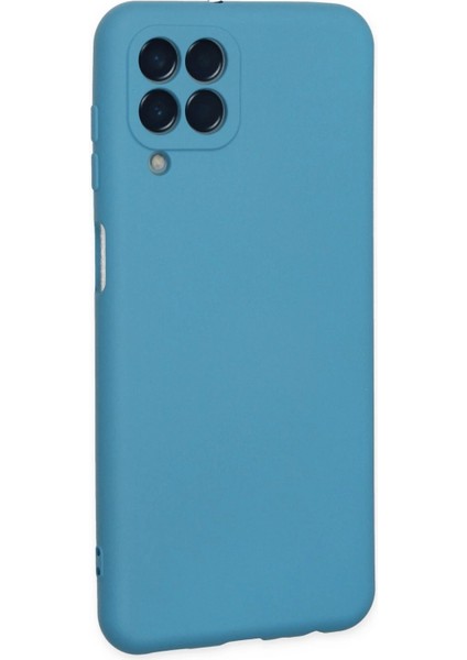 Samsung Galaxy M33 Kılıf Nano Içi Kadife Silikon - Mavi - NX6361-1187 modelleri