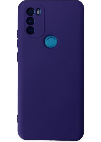 General Mobile Gm 21 Plus Kılıf Nano Içi Kadife Silikon - Mor - NX1822-2607