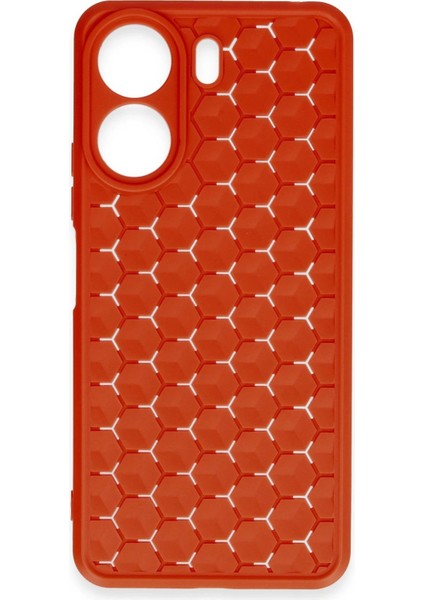 Xiaomi Redmi 13C Kılıf Petek Silikon Kapak - Kırmızı - NX8349-8923 fiyatları