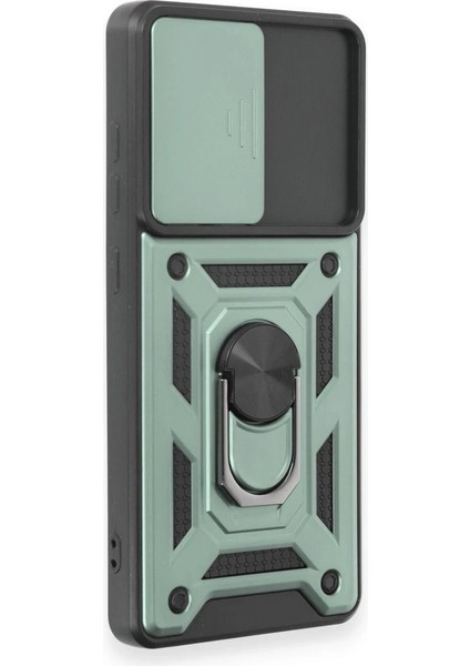 Samsung Galaxy S20 Fe Kılıf Pars Lens Yüzüklü Silikon - Yeşil - NX7251-6738 fiyatları