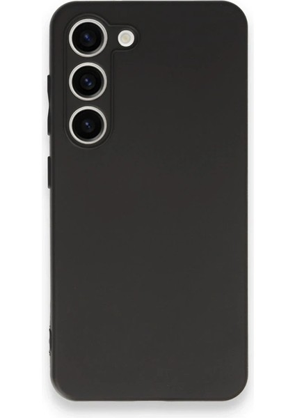Samsung Galaxy S23 Plus Kılıf First Silikon - Siyah - NX1413-8014