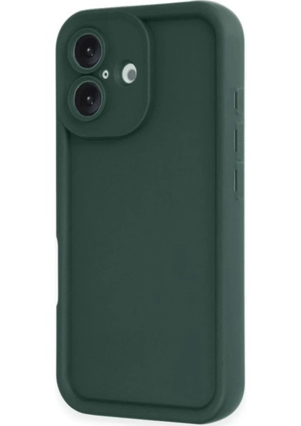 iPhone 16 Kılıf Viera Silikon - Koyu Yeşil - NX9808-9283 fiyatları