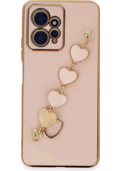 Xiaomi Redmi Note 12 4g Kılıf Esila Silikon - Pudra - NX5791-8371