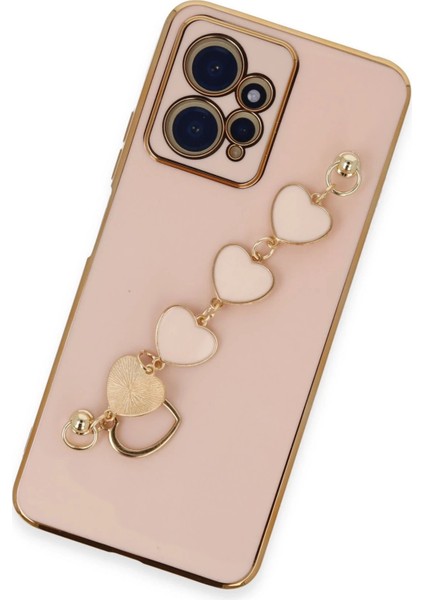 Xiaomi Redmi Note 12 4g Kılıf Esila Silikon - Pudra - NX5791-8371 modelleri