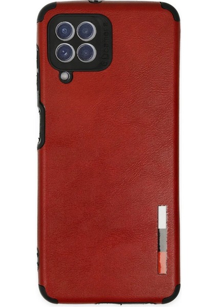 Samsung Galaxy A22 Kılıf Loop Deri Silikon - Kırmızı - NX7404-2805
