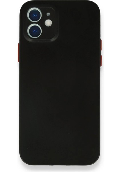 iPhone 12 Mini Kılıf Pp Ultra Ince Kapak - Siyah - NX6856-4976