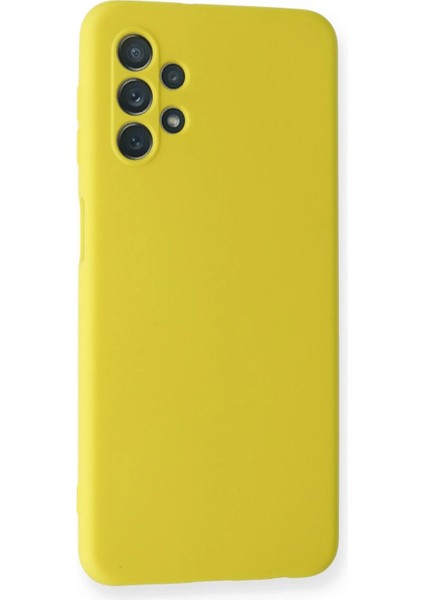Samsung Galaxy A52 Kılıf Nano Içi Kadife Silikon - Sarı - NX3453-8674 fiyatları