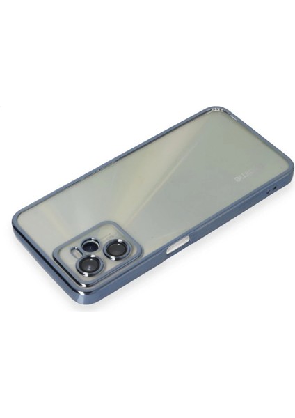 Realme C35 Kılıf Lensli Silikon - Açık Mavi - NX8251-7251 modelleri