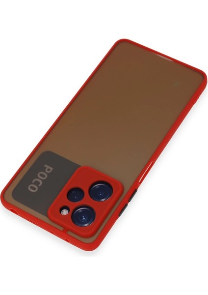 Xiaomi Poco X5 Pro 5g Kılıf Montreal Silikon Kapak - Kırmızı - NX6338-1604 indirimleri