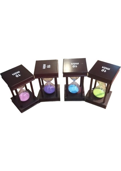 Dekoratif Ahşap Kum Saati 10 Dakika 13.5cm fiyatları