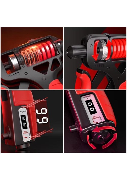 Profesyonel El Bilek ve Kol Güçlendirici Kavrama Egzersiz Aleti Ayarlanabilir El Yayı modelleri