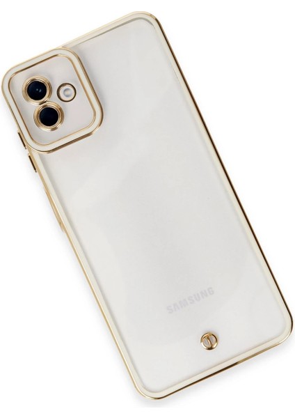 Samsung Galaxy A04 Kılıf Liva Lens Silikon - Beyaz - NX8515-9035 modelleri