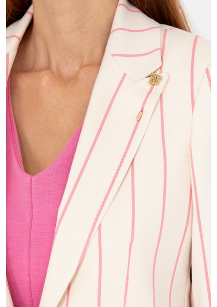 Kadın Pembe Ceket 50264596-Vr041