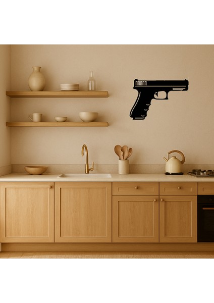 Dekoratif Polis Tabancası Tablo - NX4782-4957 fiyatları