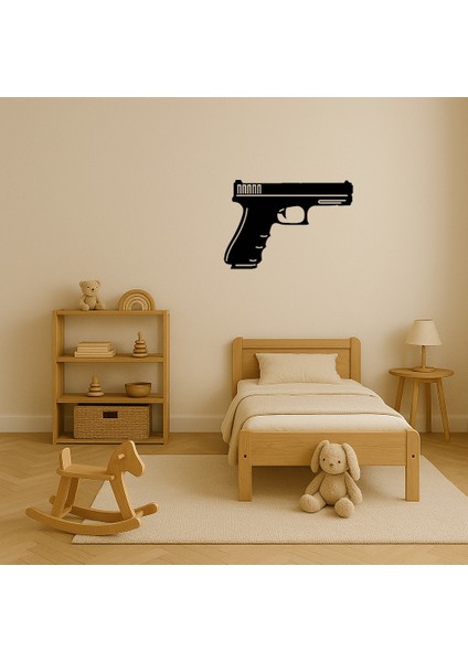 Dekoratif Polis Tabancası Tablo - NX4782-4957 modelleri