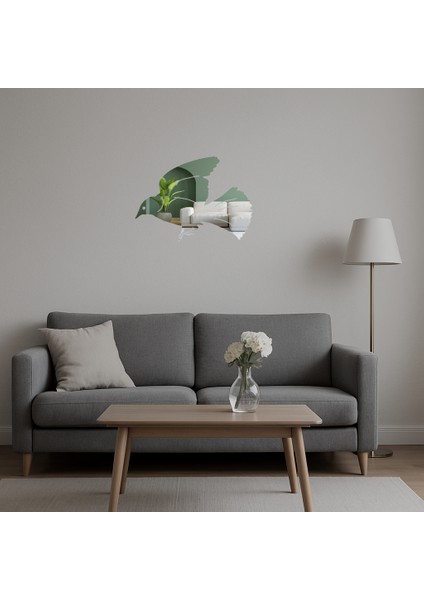 Kanat Çırpan Kuş Sanat Aynalı Tablosu - NX5281-4791 indirimleri