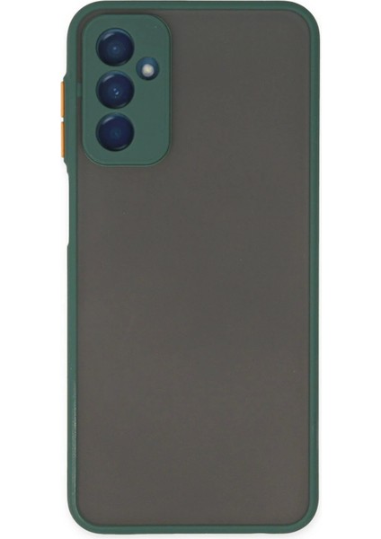 Samsung Galaxy M13 Kılıf Montreal Silikon Kapak - Yeşil - NX4202-7173