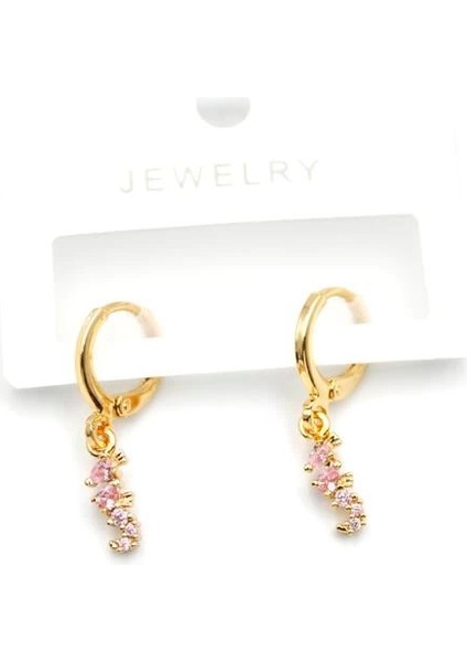 Deniz Atı Küpe - Altın