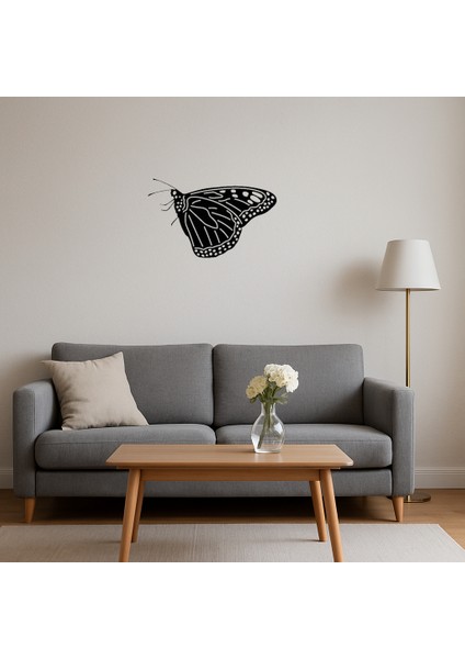 Zarif Kelebek Temalı Dekoratif Tablo - NX8833-7587 fırsatları