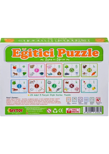 7197 Çark Puzzle Alfabe -Oyna Öğren - fiyatları