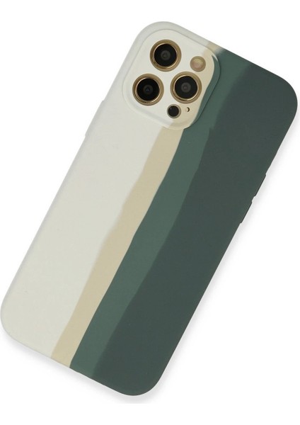 iPhone 12 Pro Kılıf Ebruli Lansman Silikon - Beyaz-Gri - NX3488-7294 fiyatları