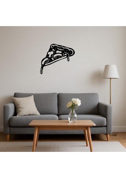 Karikatür Pizza Dilimi Tablosu - NX3321-9762 fırsatları