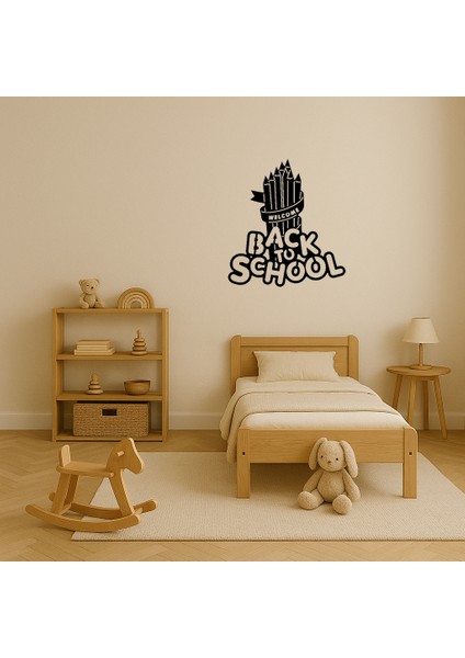 Okula Dönüş Karşılama Dekoratif Tablo - NX7776-7130 modelleri