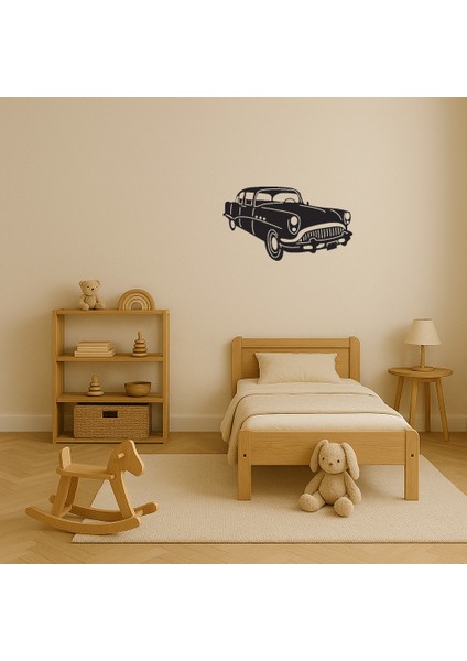 Klasik Araba Temalı Mdf Dekoratif Tablo - NX1637-8502 modelleri