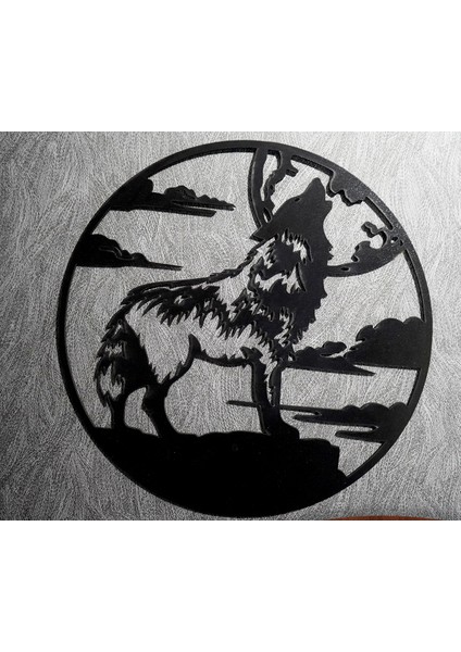 Kurt Figürlü Ahşap Mdf Dekoratif Duvar Tablosu – Duvar Dekoru 3mm